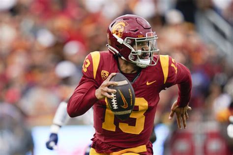 Heisman Winner Caleb Williams Throws 5 Td Passes And No 6 Usc Routs