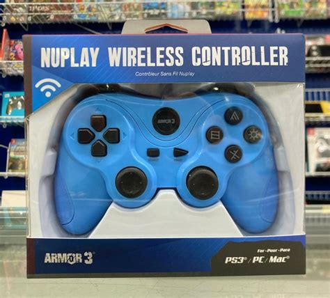 PS3 Wireless Game Controller ( Baby Blue ) - Movie Galore