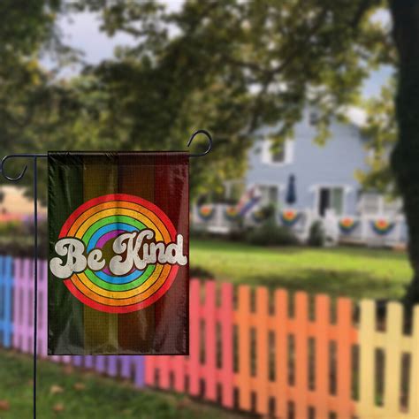 Lgbt Ally Rainbow Flag Lgbtq Be Kind Gay Pride Decor Lgbtqia Ally Flag Black Lives Matter