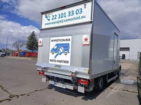 Wynajem Iveco Daily Kontener Dostawczy Skrzynia Winda 8EP 35S18 Zgierz