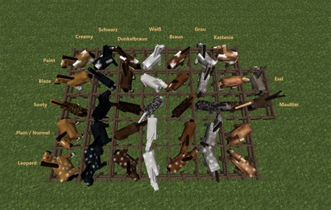 Minecraft Horse Breeds // Conquest by Shedew on deviantART | Minecraft ...