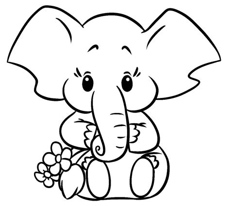 Desenhos De Elefante Para Colorir Pop Lembrancinhas