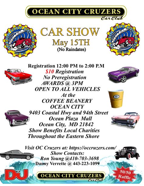 OCEAN CITY CRUISERS CAR SHOW