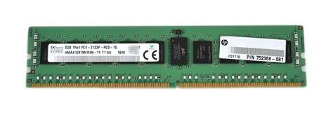 Hp Hynix Hma Gr Mfr N Tf Gb Pc Ddr P Ecc Reg Pin