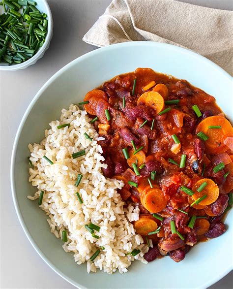 Carrot Tomato And Black Olive Kidney Bean Stew Monday Dreams