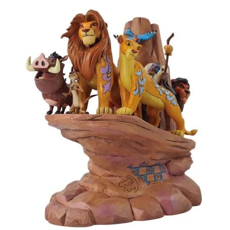 Enesco Disney Tradition By Jim Shore Le Roi Lion Carved In Stone