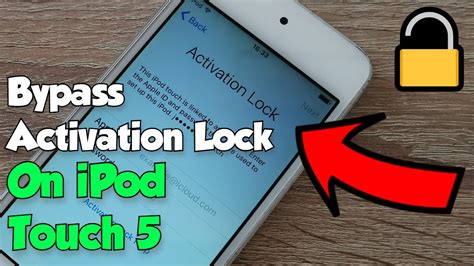 How To Bypass Activation Lock On Ipod Touch Youtube