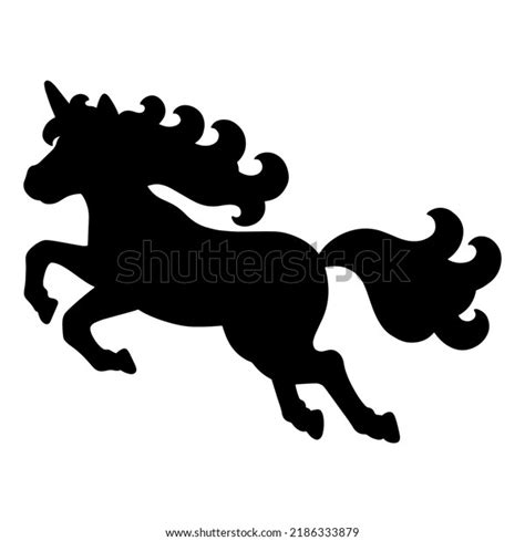 Black Silhouette Design Element Vector Illustration Stock Vector ...