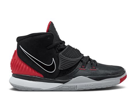 Kyrie 6 GS 'Bred' - Nike - BQ5599 002 - black/black/university red ...