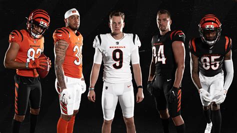 Joe Burrow, Cincinnati Bengals Reveal Slick New Uniforms, No Longer ...