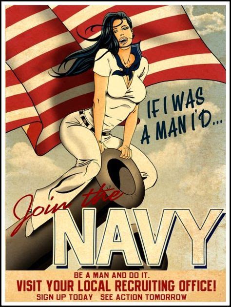 Close Enough To A Pin Up A Vintage Navy Poster Navy Girl Pin Ups