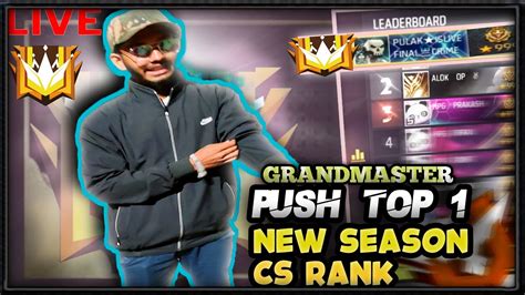 CS RANKED PUSH TO TOP 1 GRANDMASTER 2BGAMER FREEFIRELIVE