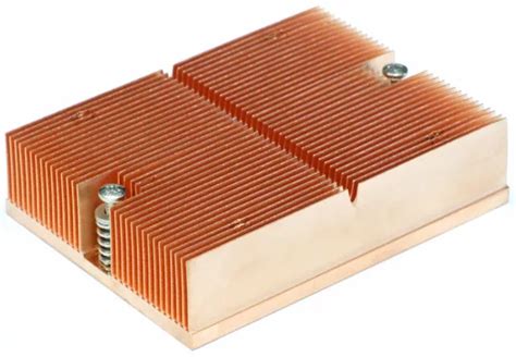 PASSIVE CPU COPPER Heat Sink Kupfer Kühler AMD Sockel Socket 754 939