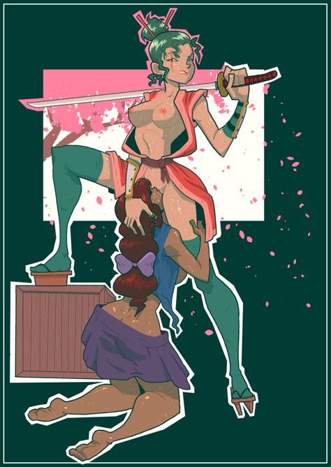 Samurai Lesbian By Qyzex Hentai Foundry