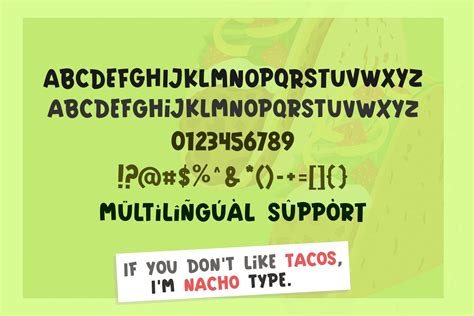 Crispy Tacos Font Dafont Free