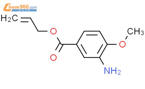 153775 06 5 Benzoic acid 3 amino 4 methoxy 2 propen 1 yl ester化学式结构式