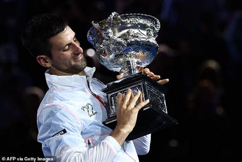 Novak Djokovic Equals Rafael Nadals Record Of 22 Grand Slam Titles By