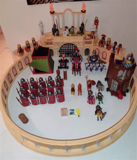 Playmobil Sammlung R Mer Arena Mit Quadriga Lager Galeere Und Viel