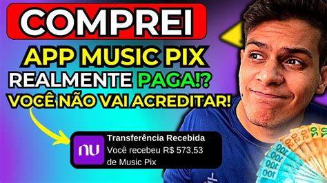 APP MUSIC PIX É GOLPE MUSIC PAY PAGA MESMO MUSIC PIX É CONFIAVEL