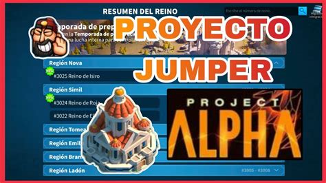 Proyecto Jumper Project Alpha Rise Of Kingdoms Youtube