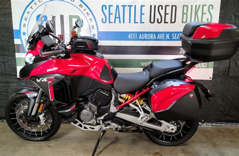 Ducati Multistrada V S Travel Radar Spoked Wheels Seattle Used