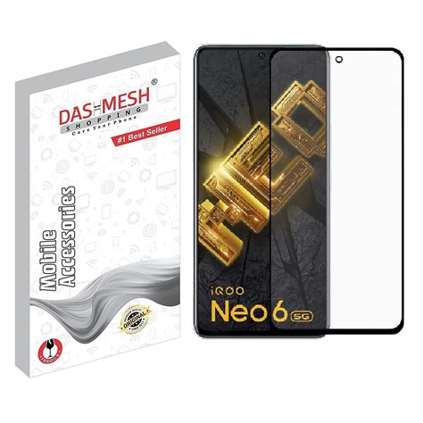 Dashmesh Shopping Edge To Edge Tempered Glass For Iqoo Neo G Iqoo