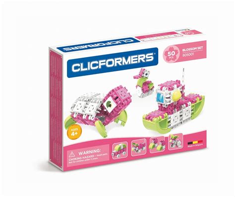 Clics Toys Klocki Konstrukcyjne Clics Clicformers Blossom 50 Clics