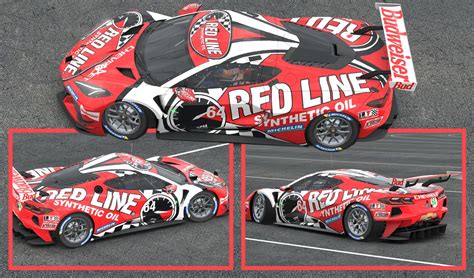 Corvette C8 Gte Red Line By Clyde Coman Trading Paints