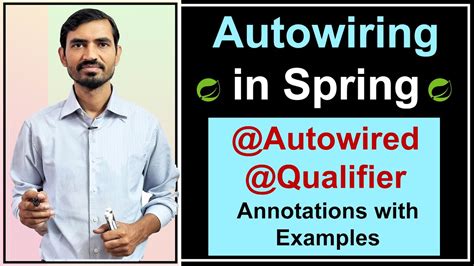 Autowiring In Spring Framework Autowired Qualifier