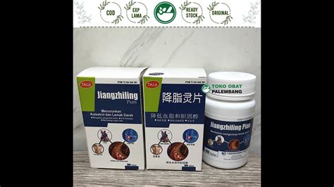 Jiangzhiling Pian Jiang Zhi Ling Pian Original BPOM 100 Obat