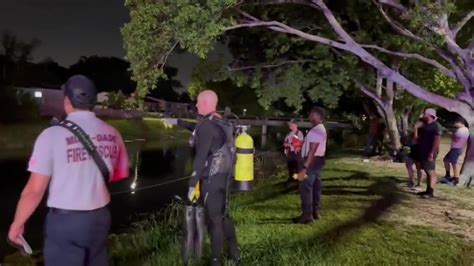 Search For Victims Called Off For After Car Goes Into Canal In Opa