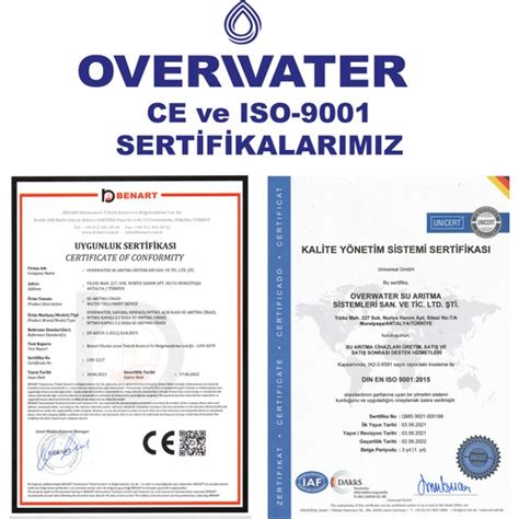 Overwater Kapal Kasa Su Ar Tma Cihaz L Inline Filtresi Seti