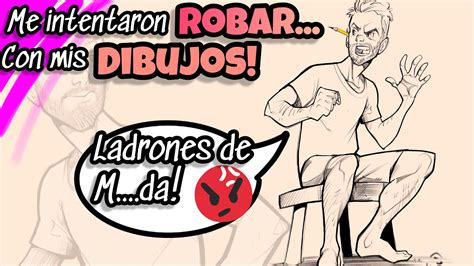 Comisiones Me Interaon Robar Con Mis Dibujos Advertencia A