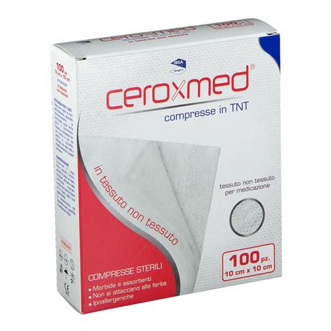 Ceroxmed 100 Compresse Di Garza Sterili TNT 10x10 Cm