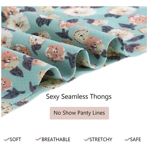 ZXYOUPING 4pcs Sexy Panty For Women Sex T Back Thong Seamless Ice Silk