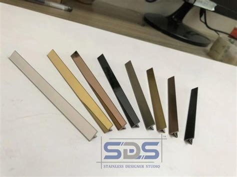 SS 304 PVD Ti Coated T Patti With Sharp Edges In India SDS