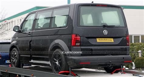 Volkswagen Finally Caught Testing An Id Buzz Test Mule Carscoops