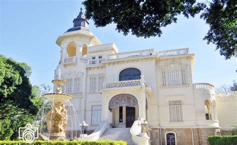 Palacete Basílio Jafet Palácio dos Cedros fotocomposição Descubra