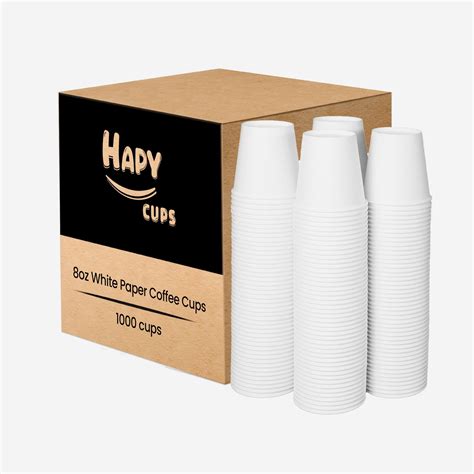 Amazon Landue 1000 Pack 12 Oz Paper Coffee Cups Disposable Paper