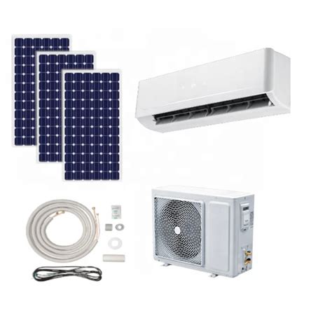 Btu Wall Mounted Solar Air Conditioner Hybrid With Solar Power