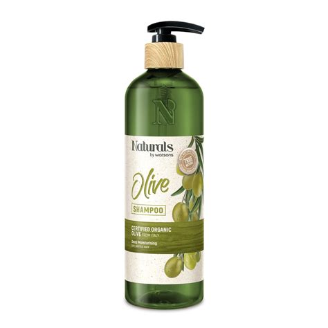 Naturals by Watsons Оливковый шампунь 490мл / Naturals by Watsons Olive ...