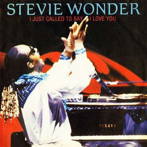 Stevie Wonder – I Just Called To Say I Love You – Vinyl (Paper Labels ...