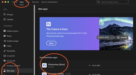 Can't find Photoshop Beta in the Beta section - Adobe Community - 14014251