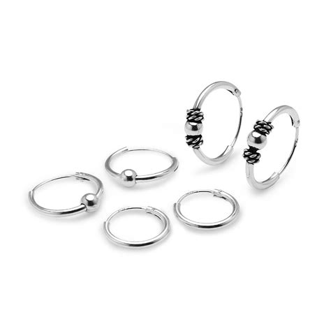 Sterling Silver 10mm 12mm And 14mm Polished Bead And Bali Bead Endless Silverspeck