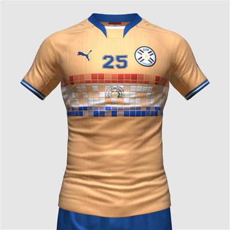 Paraguay Away Puma Concept FIFA Kit Creator Showcase