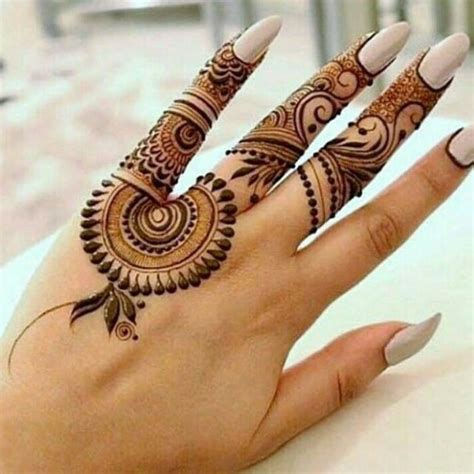 Finger Mehndi Tattoo Designs For Girls Viraltattoo Hot Sex Picture