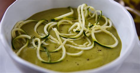 Creamy Zucchini And Basil Soup Fatfree Vegan Kitchen