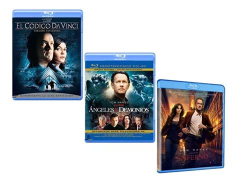 Codigo Da Vinci Angeles Y Demonios Inferno Peliculas Bluray Meses Sin