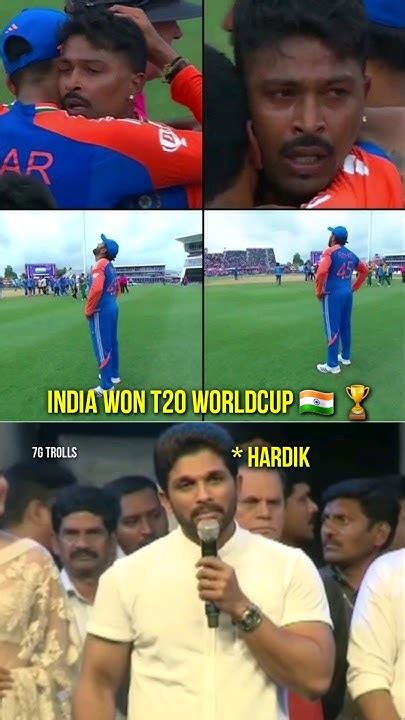 India Won T20 Worldcup 🏆 Ind Vs Sa Final 2024 Indvssa Shorts