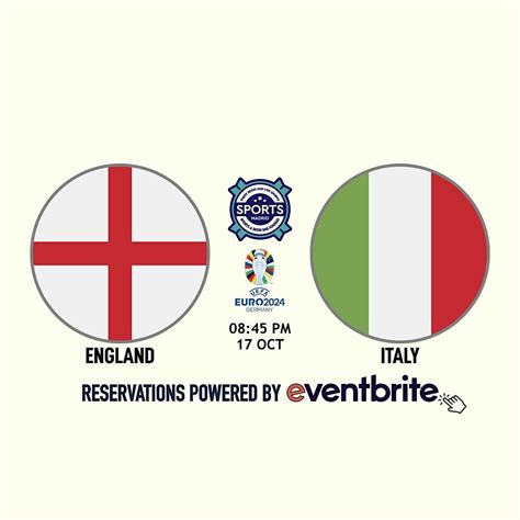 England v Italy | UEFA EURO 2024 - Sports & Beers Bar Madrid | Sports ...